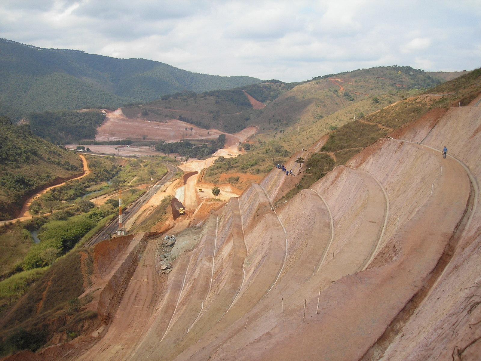 Obras de terraplanagem